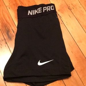 Nike spandex dri fit shorts